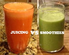 Smoothies vs. Juices