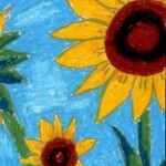 sunflower drawing (credit: google images)